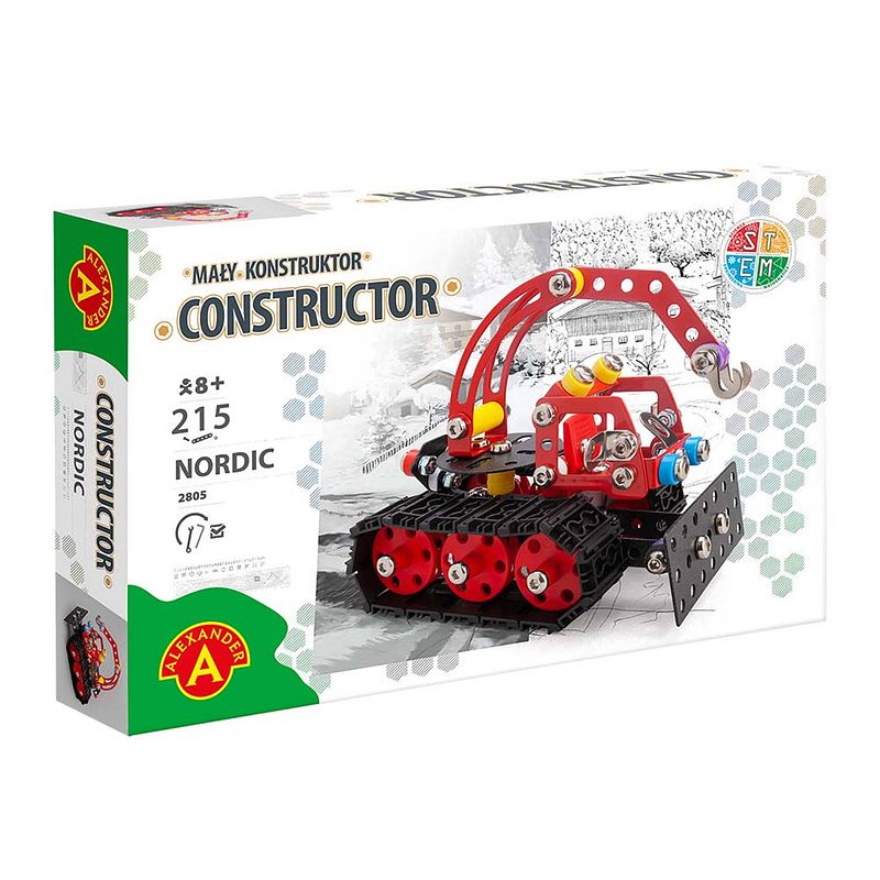 Foto van Alexander toys constructor - nordic - 215pcs