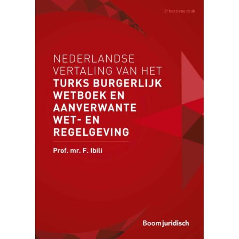 Foto van Nederlandse vertaling van het turks burgerlijk