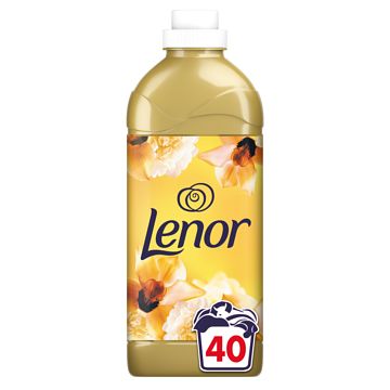 Foto van 1+1 gratis | lenor gouden orchidee wasverzachter 40 wasbeurten, 920ml aanbieding bij jumbo