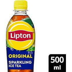 Foto van Lipton ice tea sparkling original 500ml bij jumbo