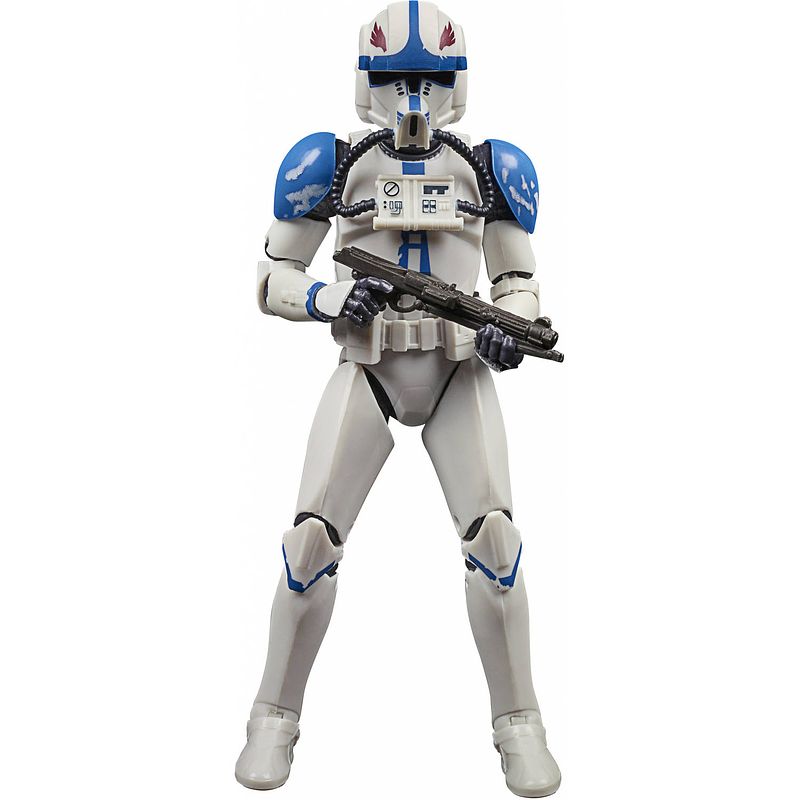 Foto van Star wars speelfiguur the clone wars junior 15 cm wit/blauw