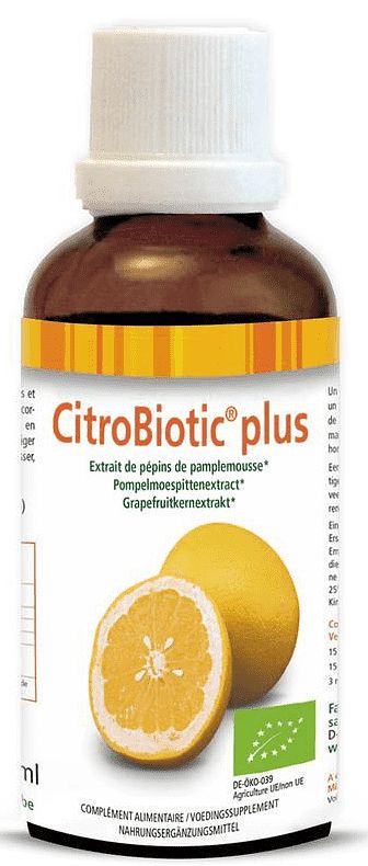 Foto van Be-life citrobiotic plus pompelmoespittenextract