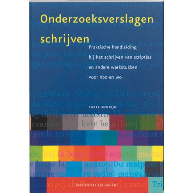 Foto van Onderzoeksverslagen schrijven