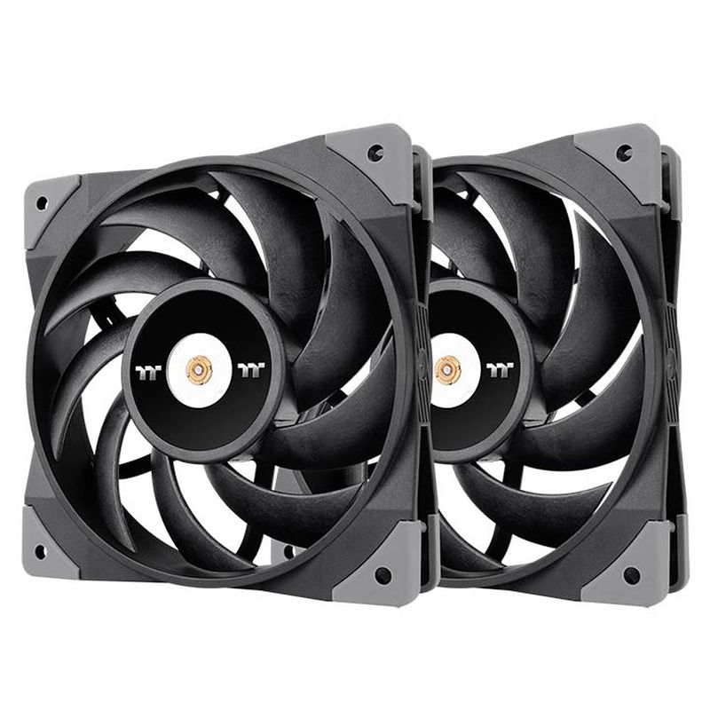 Foto van Thermaltake toughfan 12 cpu-koellichaam met ventilator zwart