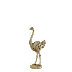 Foto van Light&living ornament 19,5x14,5x45 cm ostrich licht goud