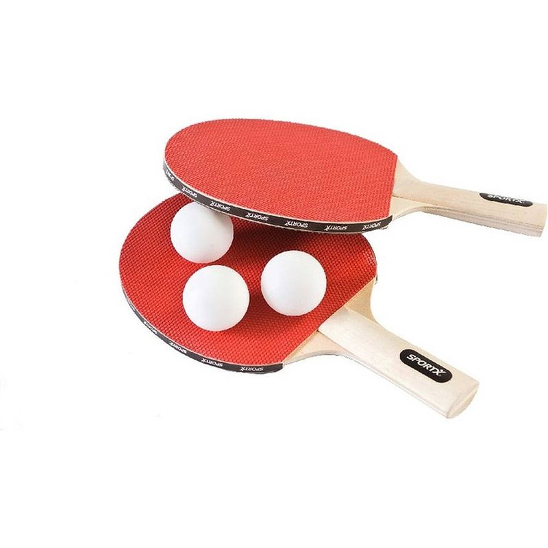 Foto van Tafeltennis - tafeltennisset- tafeltennis set sports active met 3 ballen