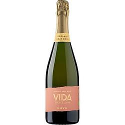 Foto van Vida biologisch cava brut rose 750ml aanbieding bij jumbo | 1 voor 6.49