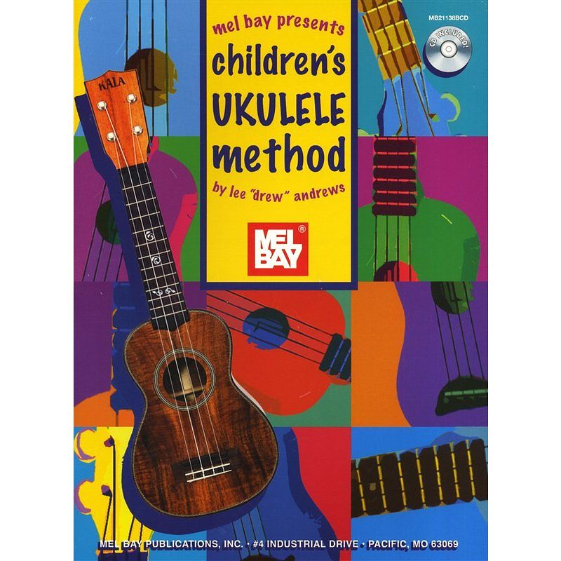 Foto van Mel bay - lee drew andrews - children'ss ukulele method