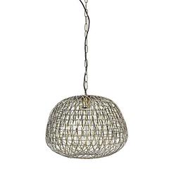 Foto van Light & living - hanglamp alwina - 40x40x35 - brons