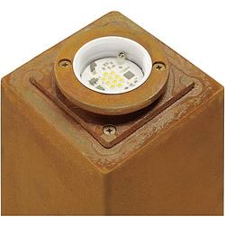 Foto van Slv 233427 slv staande led-buitenlamp 8.6 w roest