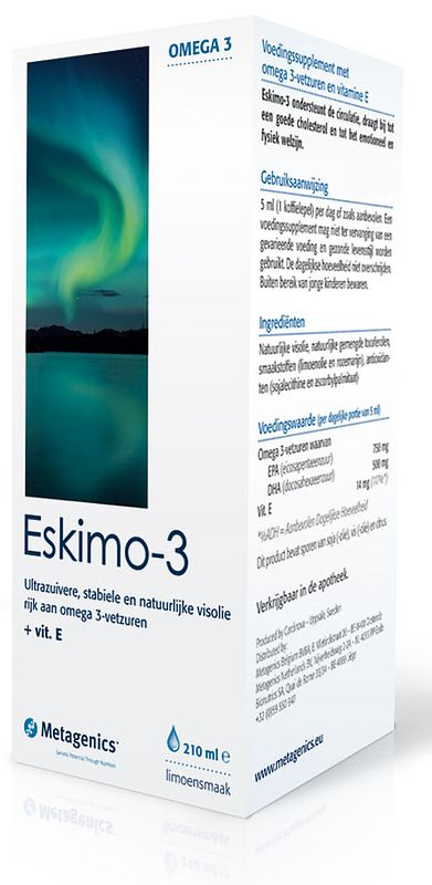 Foto van Metagenics eskimo 3 vloeibaar