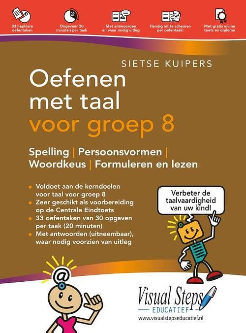 Foto van Oefenen met taal voor groep 8 - sietse kuipers - paperback (9789059057340)