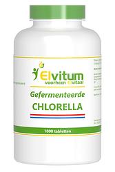 Foto van Elvitum chlorella tabletten