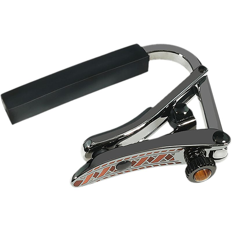 Foto van Shubb 50th anniversary c1z acoustic rosette capo voor western- en elektrische gitaar