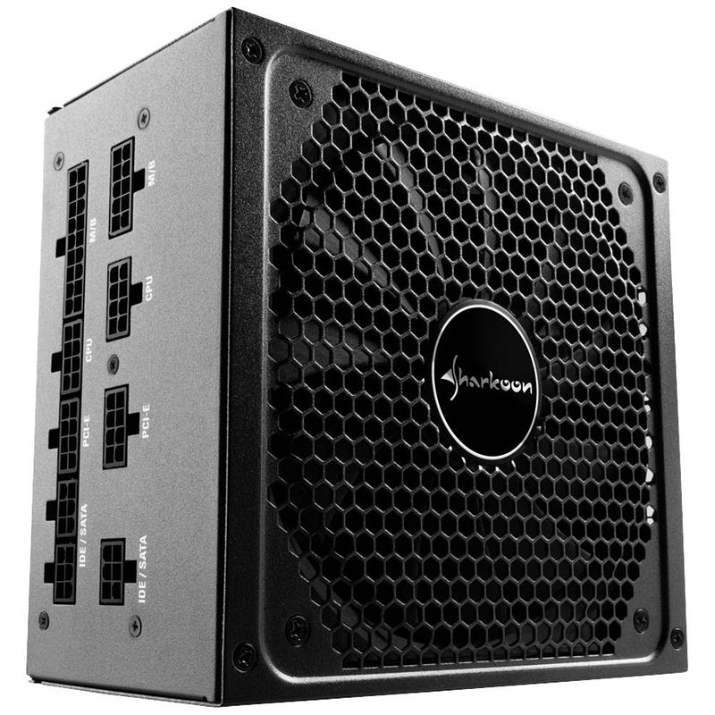 Foto van Sharkoon silentstorm cool zero pc-netvoeding 850 w 80 plus gold