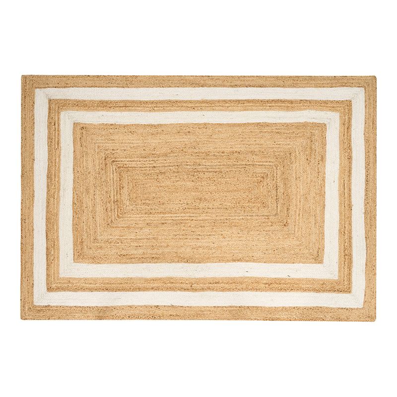 Foto van Beliani gemerek - gevlochten-beige-jute