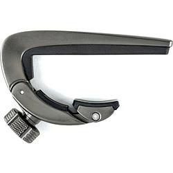 Foto van Dunlop dpfgm pivot capo classical gun metal capo voor klassieke gitaar