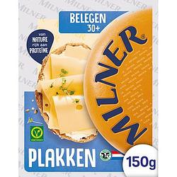 Foto van Milner belegen 30+ kaas 6 plakken 150g bij jumbo