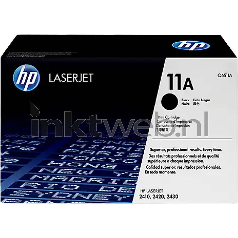 Foto van Hp 11a zwart toner