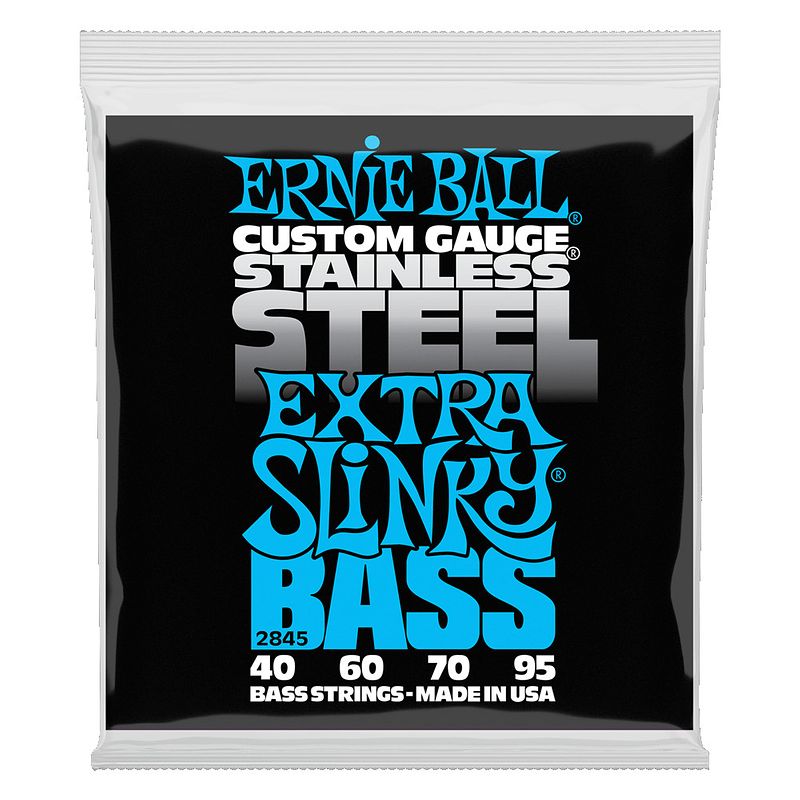 Foto van Ernie ball 2845 extra slinky bass 4 snaren