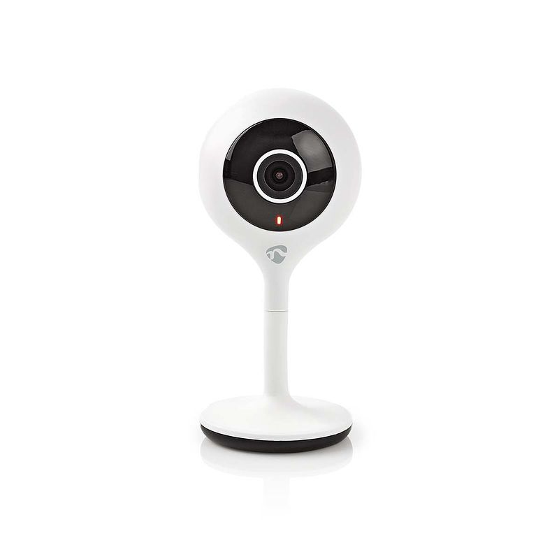 Foto van Nedis smartlife camera voor binnen | wi-fi | 1920x1080 inbraakbeveiliging wit