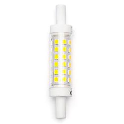 Foto van Led lamp - aigi trunka - r7s fitting - 5w - helder/koud wit 6500k - glas