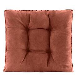 Foto van Loungekussen florence zitting - terracotta - 60x60x8 cm - leen bakker