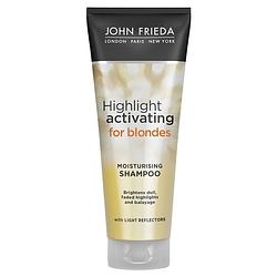Foto van John frieda sheer blonde highlight activating brightening shampoo lighter blondes 250ml