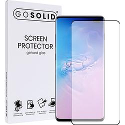 Foto van Go solid! samsung galaxy s10 plus screenprotector gehard glas