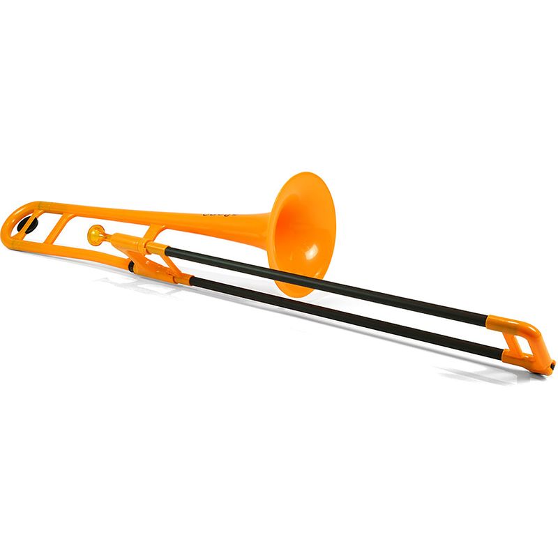 Foto van Jiggs pbone bb tenor trombone oranje met tas