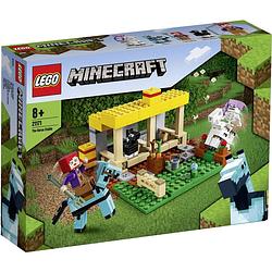 Foto van Lego minecraft de paardenstal boerderij speelgoed