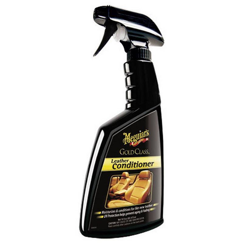 Foto van Meguiars g18616 gold class rich leather conditioner lederverzorging 473 ml