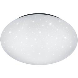 Foto van Led plafondlamp - badkamerlamp - trion paula - 15w - spatwaterdicht ip44 - natuurlijk wit 4000k - sterlicht - rond - mat