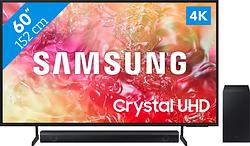 Foto van Samsung crystal uhd 60du7100 (2024) + soundbar