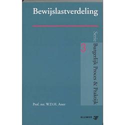 Foto van Bewijslastverdeling - burgerlijk proces & praktijk