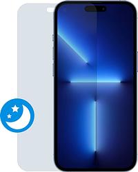 Foto van Bluebuilt apple iphone 14 pro blauw licht filter screenprotector glas