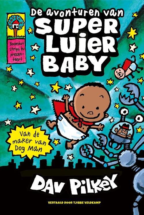 Foto van Avonturen van super luier baby display 8 ex - dav pilkey - hardcover (9789464530933)