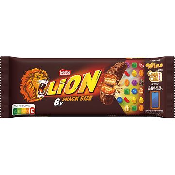 Foto van Lion melk chocolade reep 6pack bij jumbo