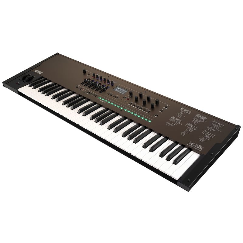 Foto van Korg opsix se bk synthesizer zwart