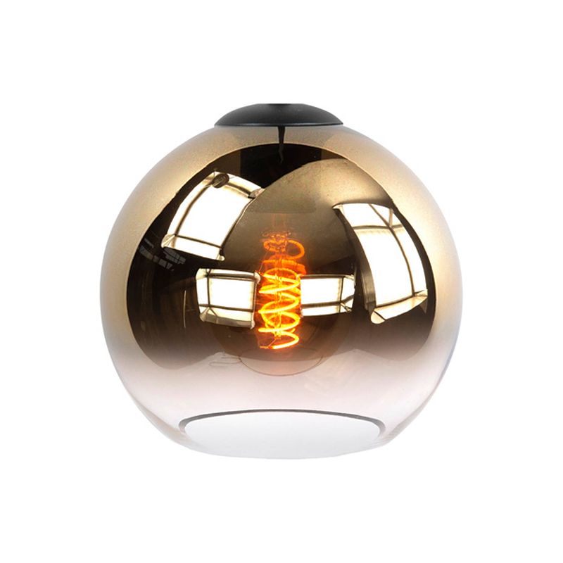 Foto van Infiori -ghlight - fantasy globe - hanglamp - e27 - 25 x 25 x 25cm - gouden