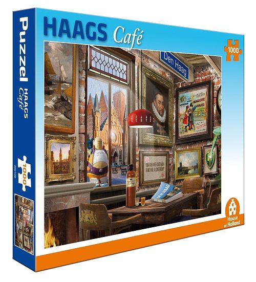 Foto van Haags café puzzel 1000 stukjes