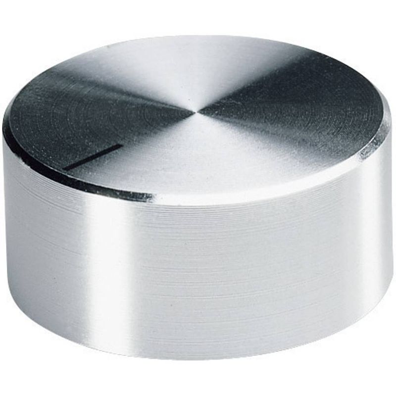 Foto van Okw a1418461 draaiknop aluminium (ø x h) 17.8 mm x 12 mm 1 stuk(s)