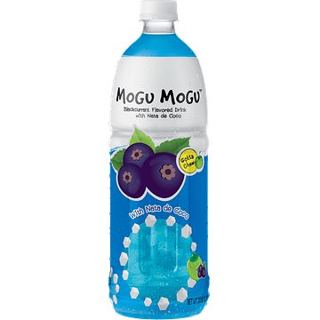 Foto van Mogu mogu zwarte bessensmaak met nata de coco 1l bij jumbo