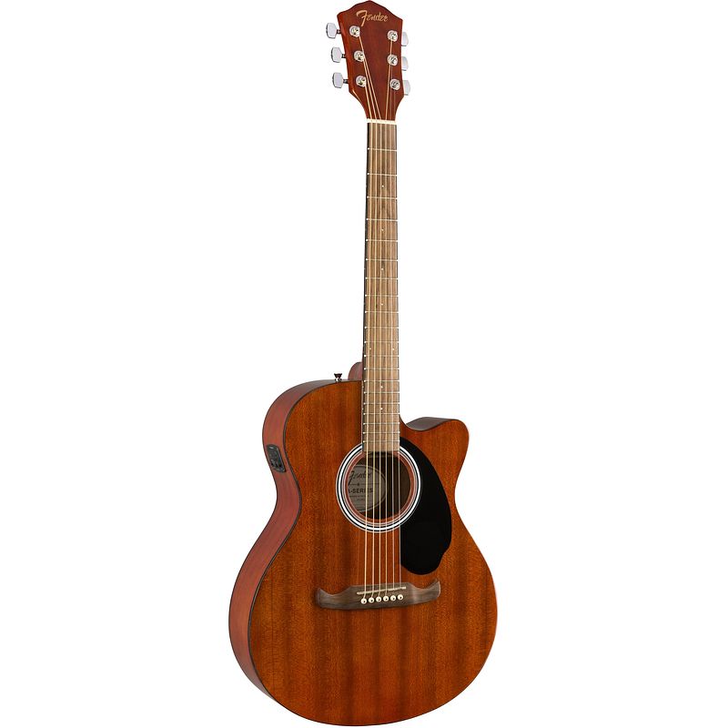 Foto van Fender fa-135ce concert natural mahogany wn e/a western gitaar