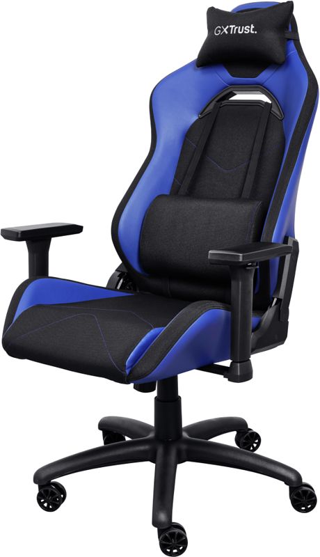 Foto van Trust gxt 714 ruya gaming stoel blauw