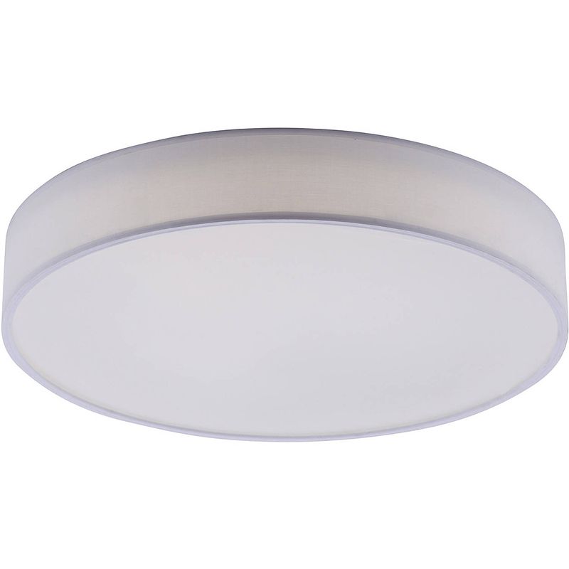 Foto van Led plafondlamp wiz - smart led - trion ditro - 36w - aanpasbare kleur - rgbw - dimbaar - afstandsbediening - rond - mat