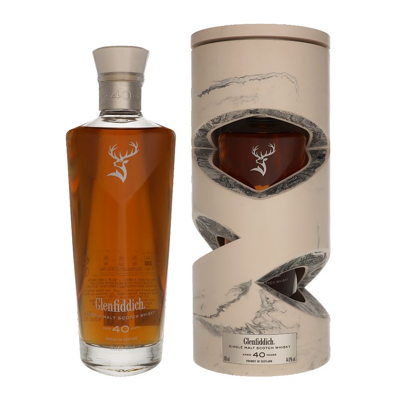 Foto van Glenfiddich 40 years 70cl whisky