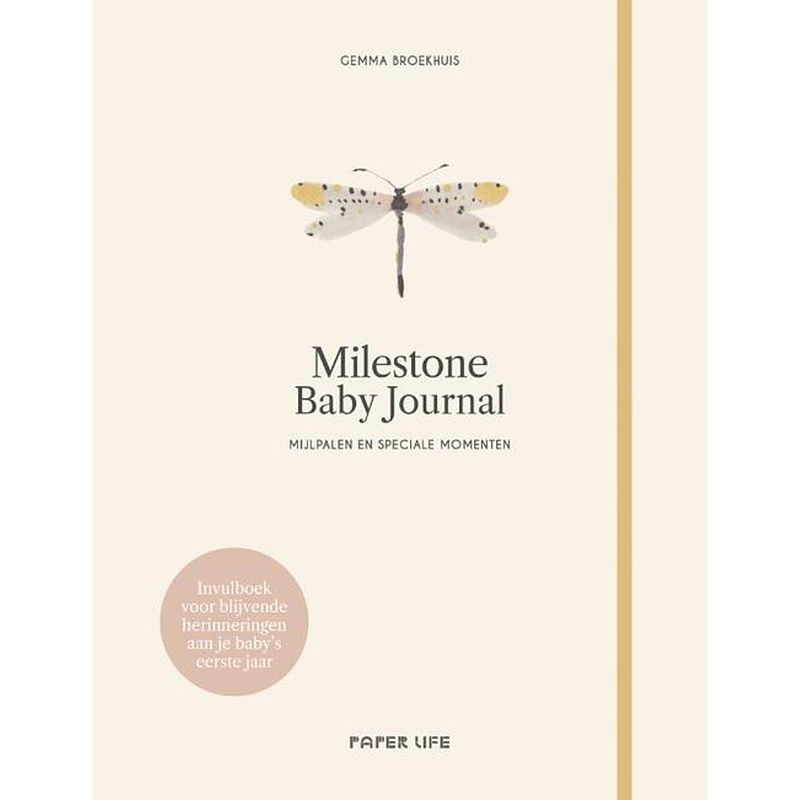 Foto van Milestone baby journal