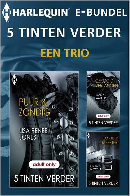 Foto van 5 tinten verder e-bundel - een trio - 1 - lisa renee jones, saskia walker, portia da costa - ebook