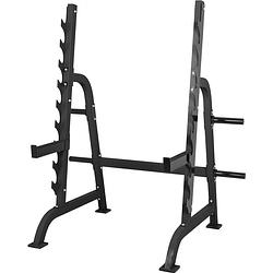 Foto van Gorilla sports squat rack / bankdruksteunen - 9 hoogtes - belastbaar tot 300 kg